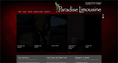 Desktop Screenshot of paradiselimousinestucson.com